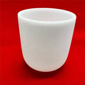 Boron Nitride Ceramic Crucibles for Melting High Viscosity Melts Like Molten Slags and Glasses